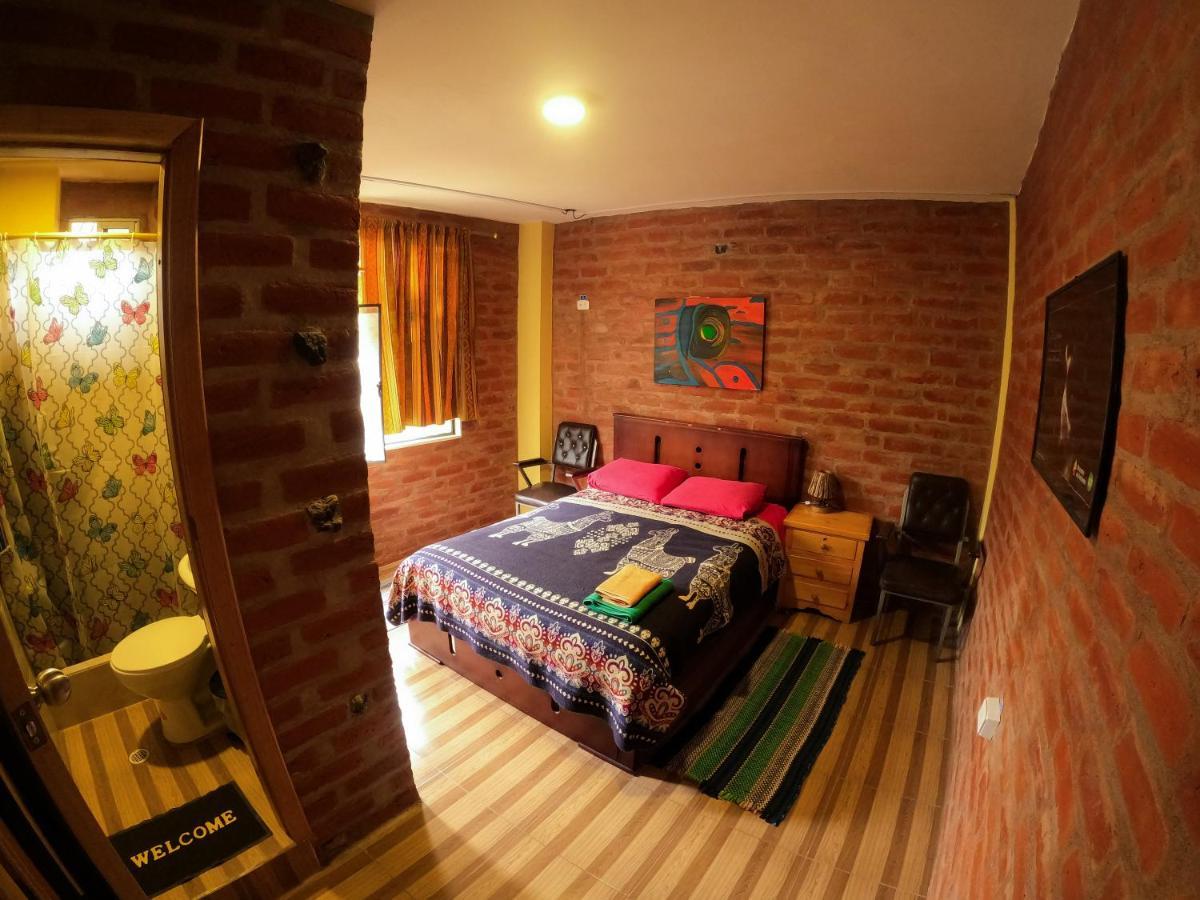 Hostal La Casa Amarilla City Baños Εξωτερικό φωτογραφία