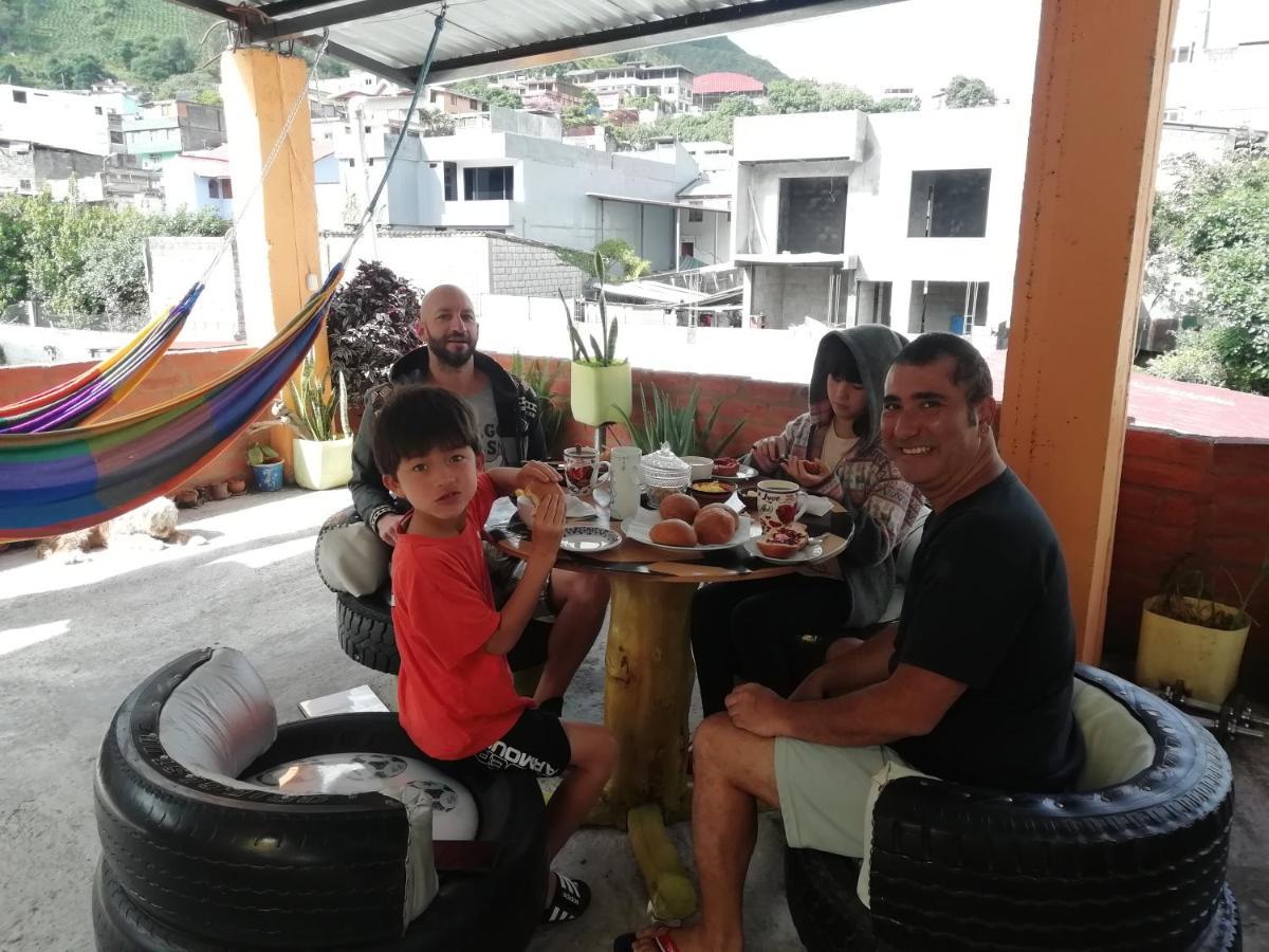 Hostal La Casa Amarilla City Baños Εξωτερικό φωτογραφία